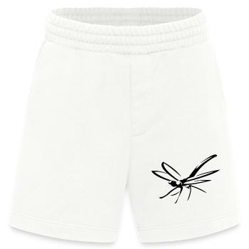 Libelle Libellen - Heavyweight Shorts - made by SPREAD  - OFF WHITE - Vorne