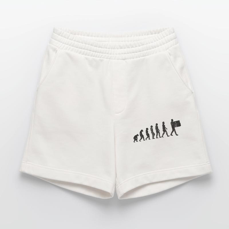 Warehouse Logistics Logistics Evolution Warehouse Workers Heavyweight Shorts - made by SPREAD 