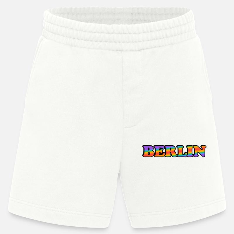 Schwules Berlin - Heavyweight Shorts - made by SPREAD  - OFF WHITE