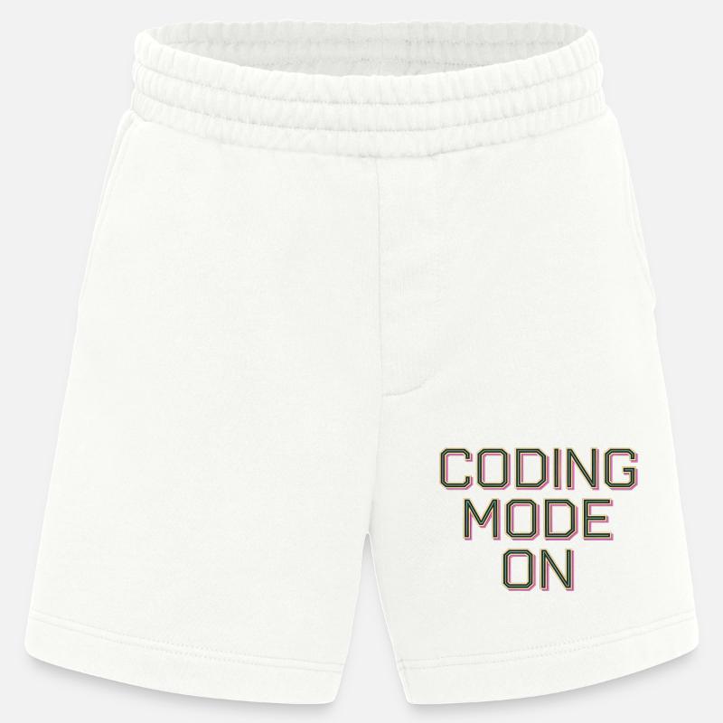Coding Mode On 13 - Heavyweight Shorts - made by SPREAD  - OFF WHITE