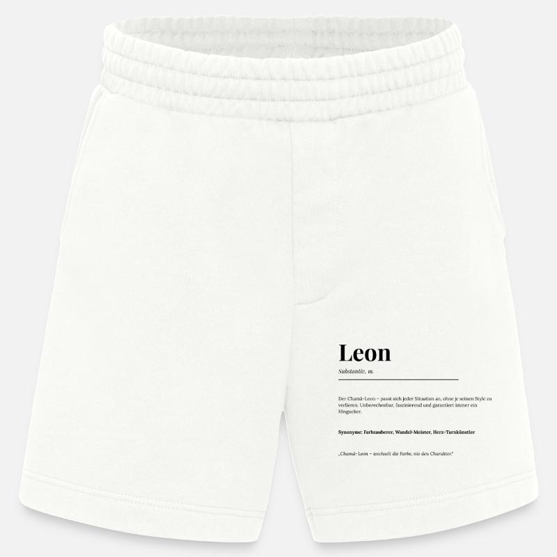 Leon - Heavyweight Shorts - made by SPREAD  - OFF WHITE