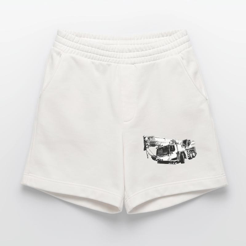 construction machine Heavyweight Shorts - made by SPREAD 