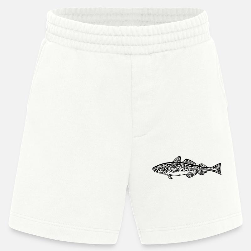 Kabeljau - Heavyweight Shorts - made by SPREAD  - OFF WHITE
