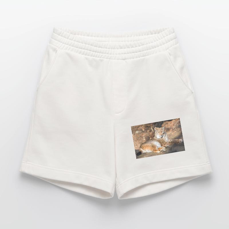 Eurasischer Luchs oder Nordluchs (Lynx lynx) Heavyweight Shorts - made by SPREAD 