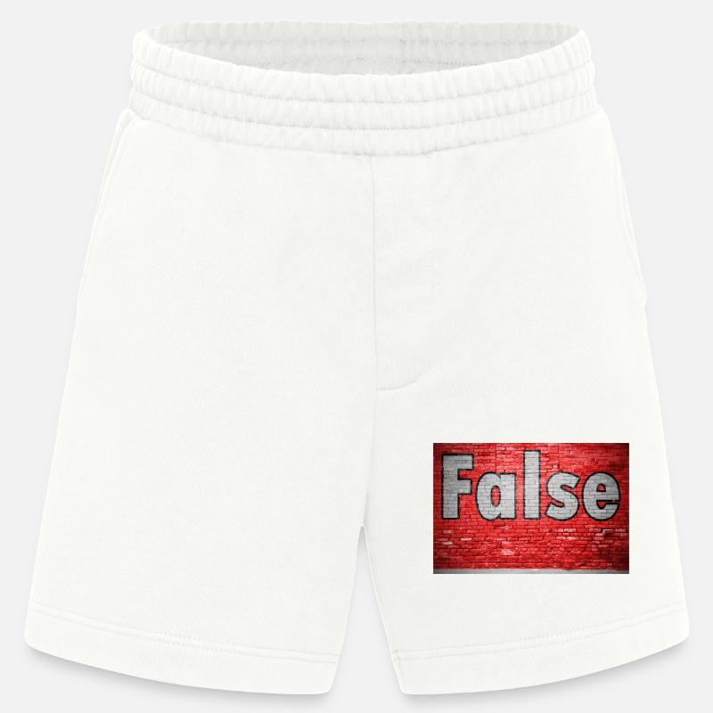 False Ziegelsteinmauer Graffiti - Heavyweight Shorts - made by SPREAD  - OFF WHITE