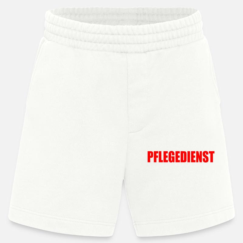 pflegedienst - Heavyweight Shorts - made by SPREAD - OFF WHITE