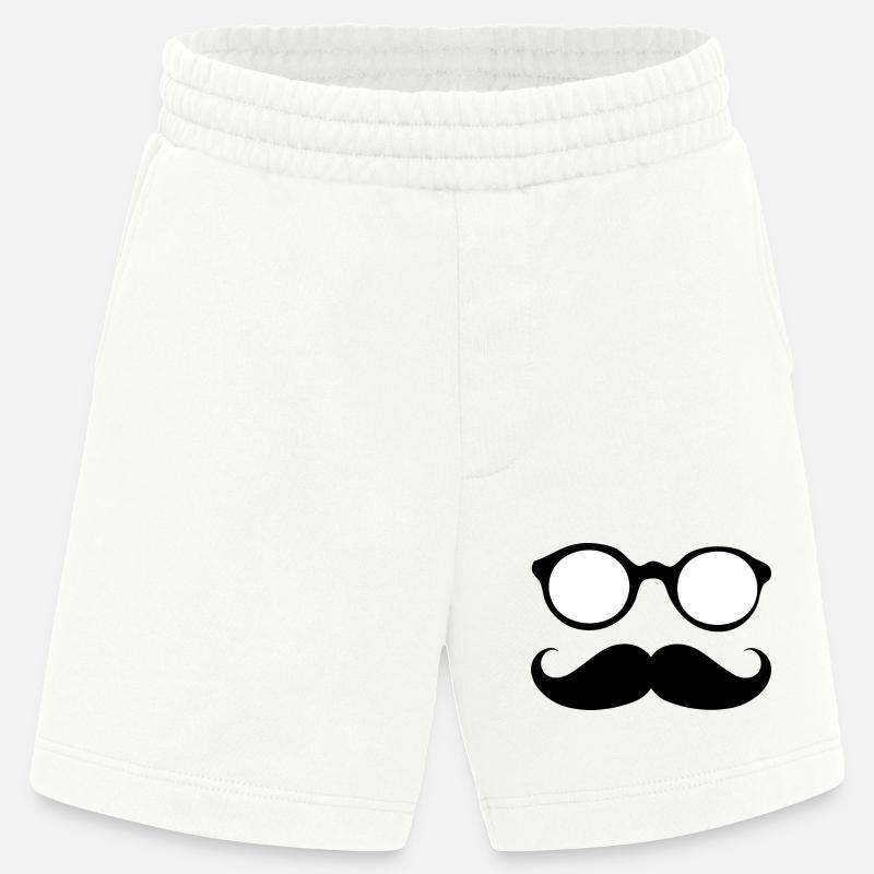 Schnurrbart - Heavyweight Shorts - made by SPREAD  - OFF WHITE