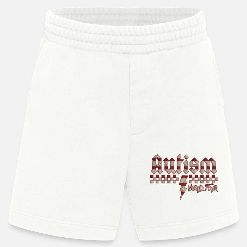 Autismus-Bewusstsein: anders, anders, besser - Heavyweight Shorts - made by SPREAD  - OFF WHITE