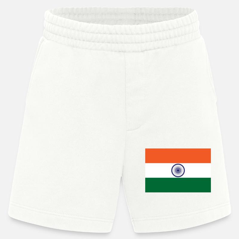 Indien - Heavyweight Shorts - made by SPREAD  - OFF WHITE