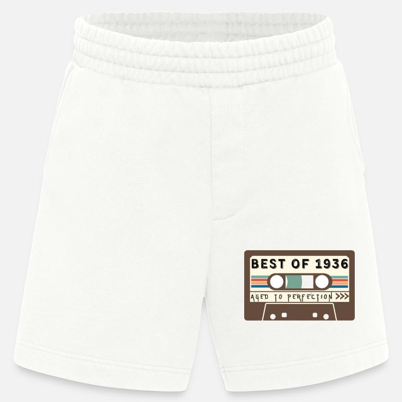 Das Beste von 1936 - Heavyweight Shorts - made by SPREAD  - OFF WHITE