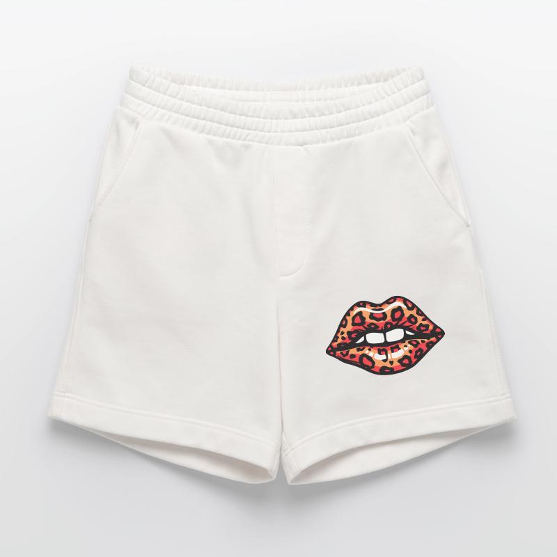 LEOPARD LIPS Heavyweight Shorts - made by SPREAD 
