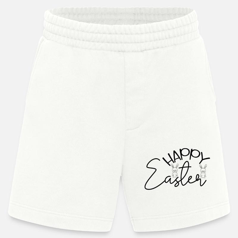 Happy Easter 🐰🌸 - Heavyweight Shorts - made by SPREAD  - OFF WHITE