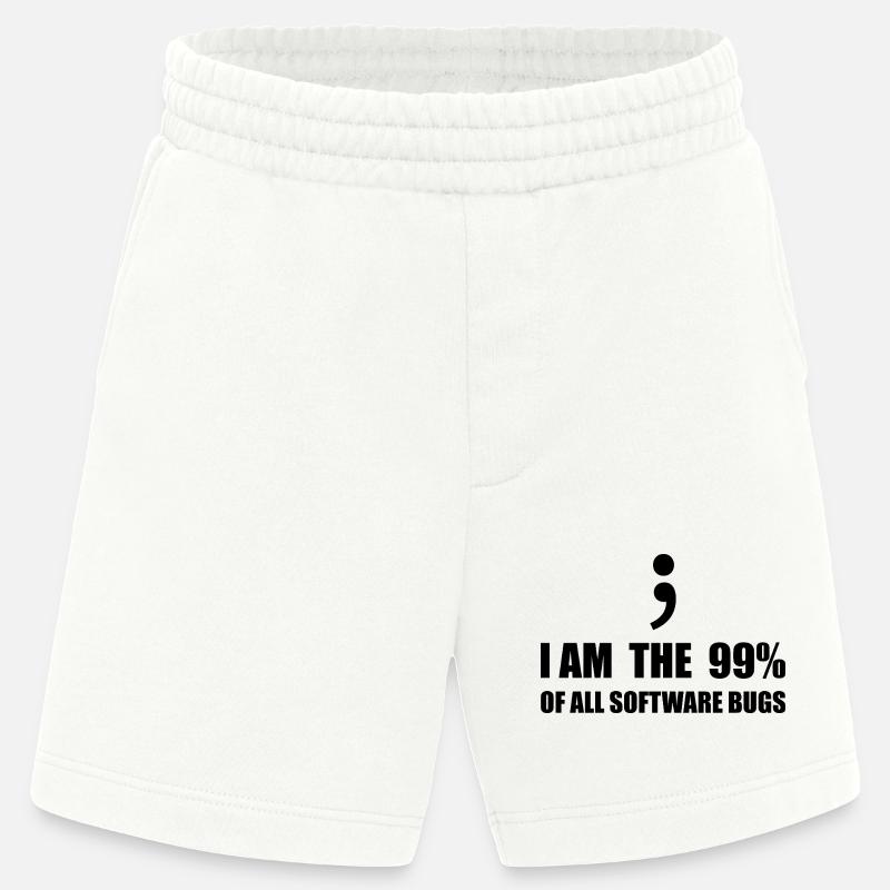 Informatiker, Programmierer - Heavyweight Shorts - made by SPREAD  - OFF WHITE