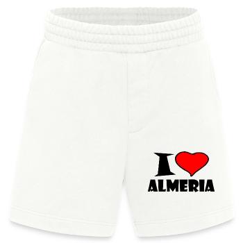 I love Almeria - Heavyweight Shorts - made by SPREAD  - OFF WHITE - Vorne
