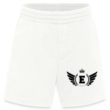 wappen E - Heavyweight Shorts - made by SPREAD  - OFF WHITE - Vorne