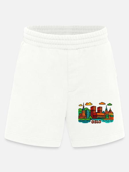 Oslo City - Heavyweight Shorts - made by SPREAD - OFF WHITE
