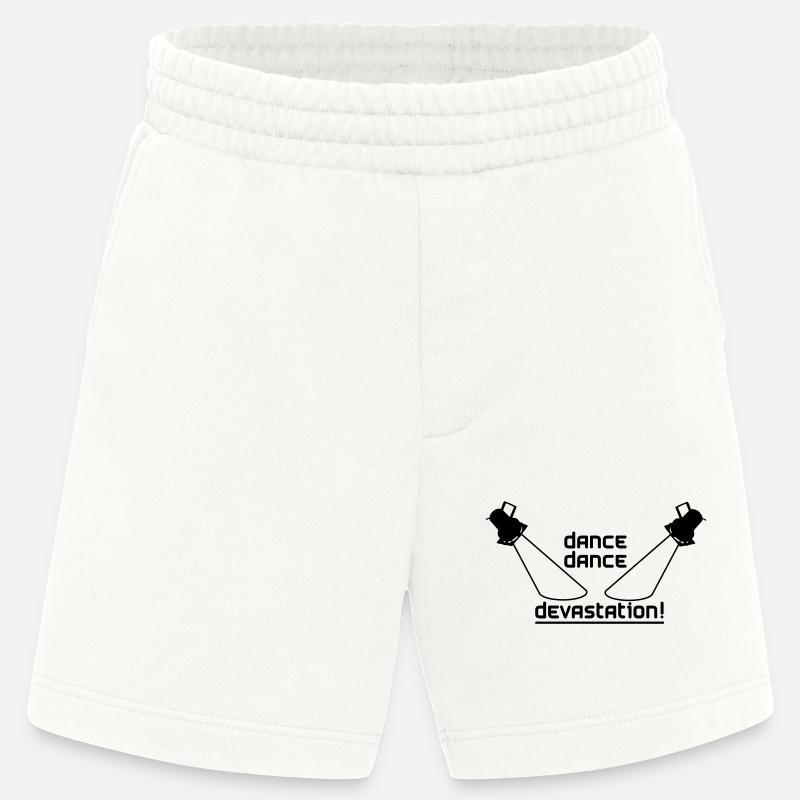 Dance Dance Devastation - Short bio épais fabriqué en UE - OFF WHITE