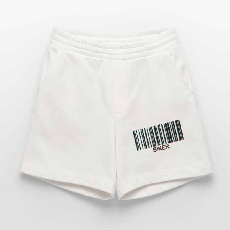 code barre biker Short bio épais fabriqué en UE