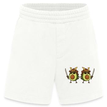 Avocado Samurai 2 - Heavyweight Shorts - made by SPREAD  - OFF WHITE - Front