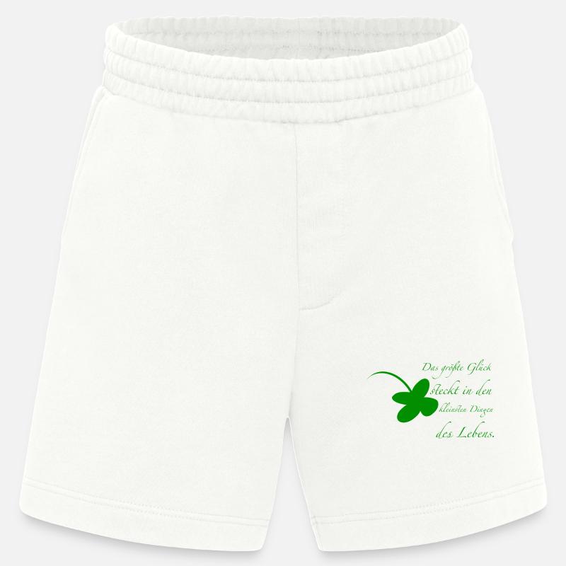 Glück - Heavyweight Shorts - made by SPREAD  - OFF WHITE