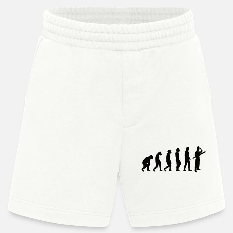 Architect Craft Evolution Civil Engineer - Heavyweight Shorts - made by SPREAD  - OFF WHITE
