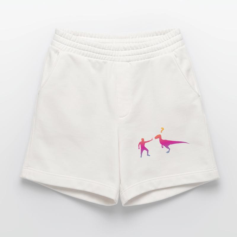 Velociraptor Dinosaurs Heavyweight Shorts - made by SPREAD 