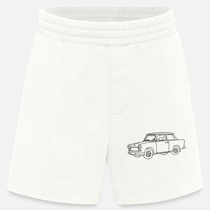 blockedName - Heavyweight Shorts - made by SPREAD - OFF WHITE