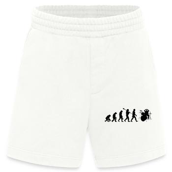 Drum Evolution - Heavyweight Shorts - made by SPREAD  - OFF WHITE - Vorne