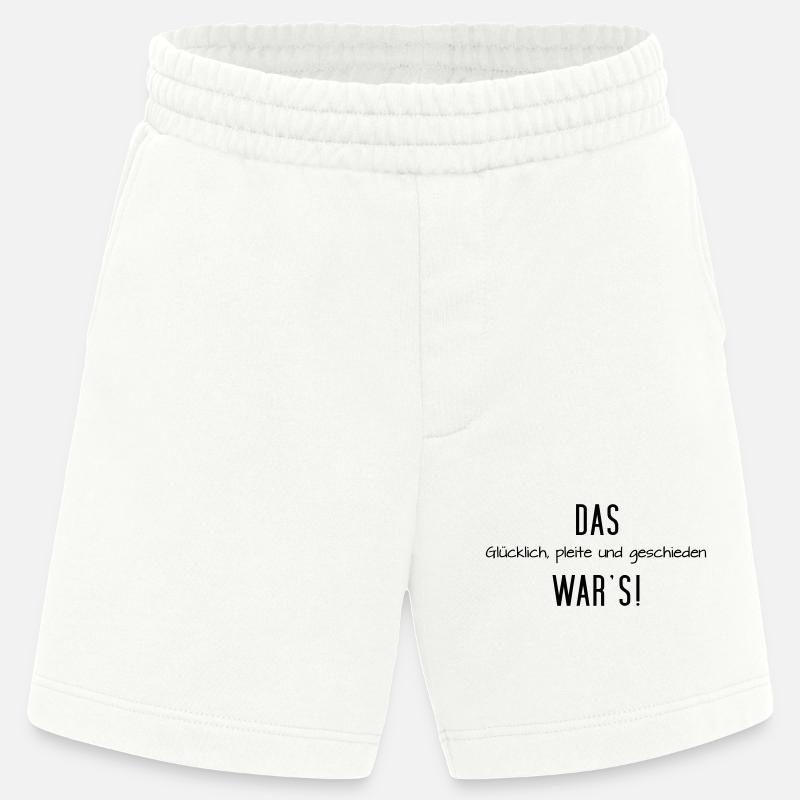 Das war´s - Heavyweight Shorts - made by SPREAD  - OFF WHITE