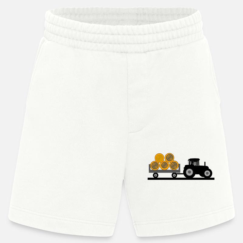 Traktor - Heavyweight Shorts - made by SPREAD - OFF WHITE