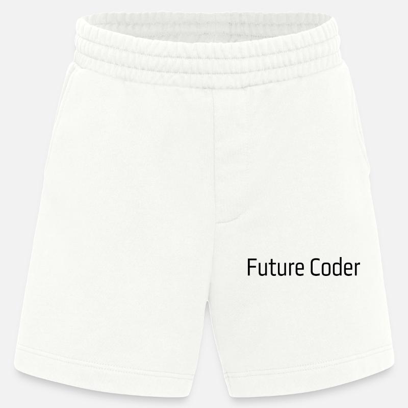 Future Coder - Heavyweight Shorts - made by SPREAD  - OFF WHITE