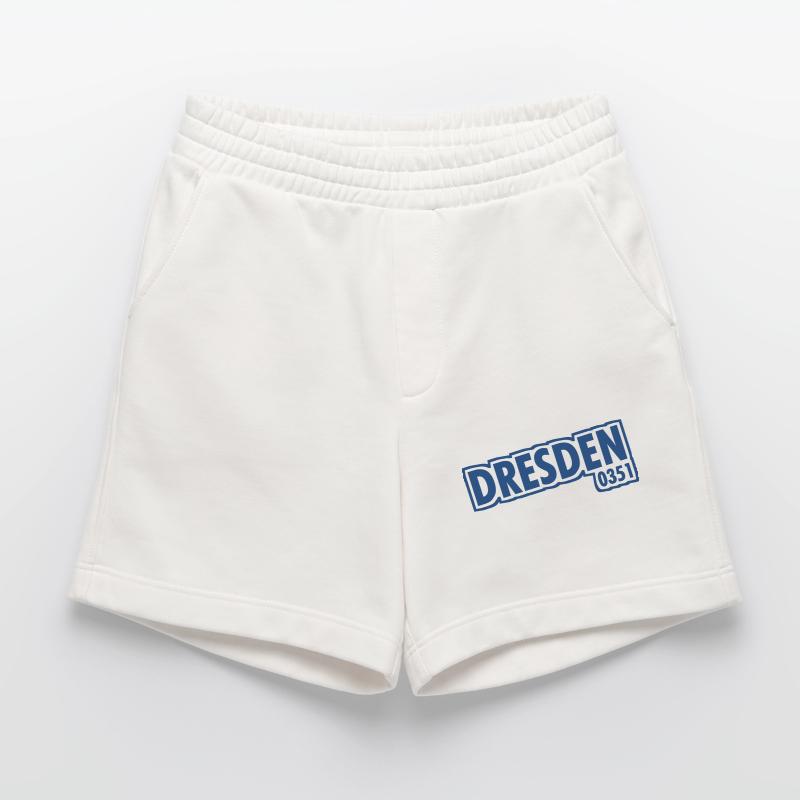 Dresden - 0351 - Area Code - Saxony Heavyweight Shorts - made by SPREAD 
