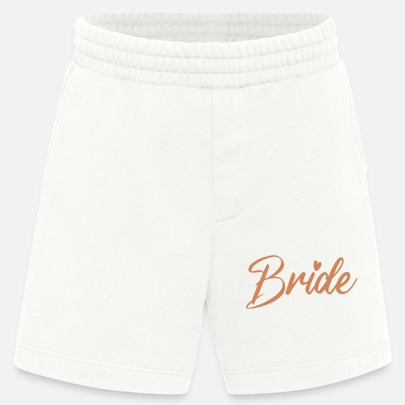 Braut Junggesellenabschied Braut Junggesellenabschied - Heavyweight Shorts - made by SPREAD  - OFF WHITE