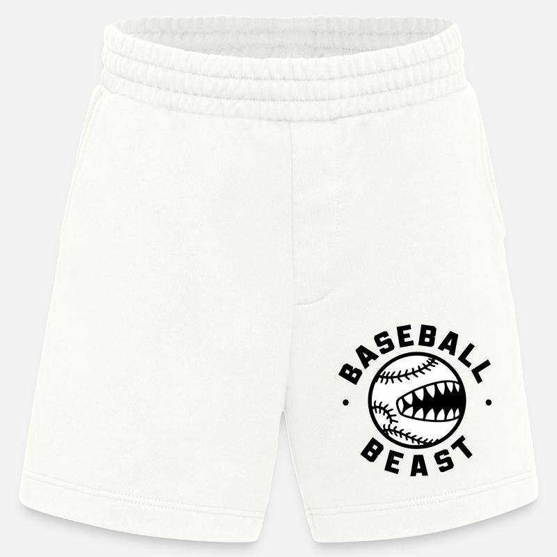 Baseball-Biest - Heavyweight Shorts - made by SPREAD  - OFF WHITE