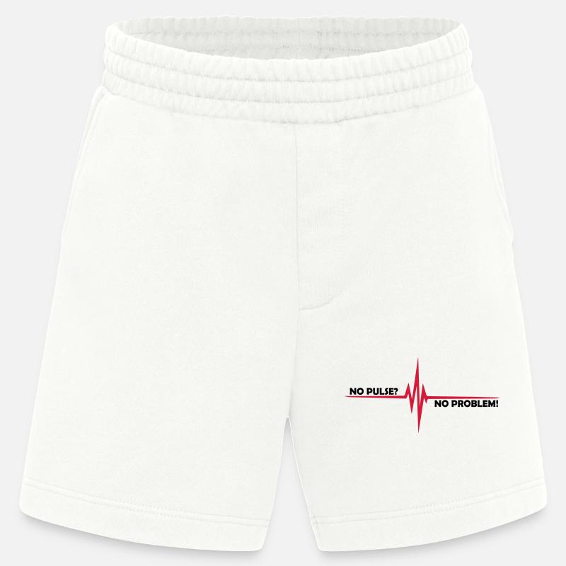 No pulse? - No problem - Heavyweight Shorts - made by SPREAD  - OFF WHITE