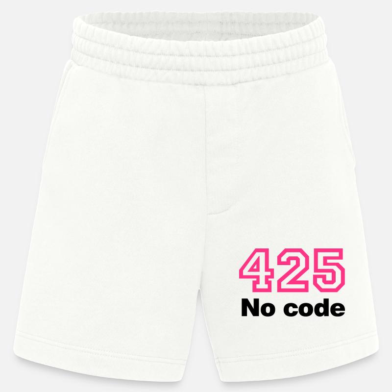Error 425 No Code - Heavyweight Shorts - made by SPREAD  - OFF WHITE