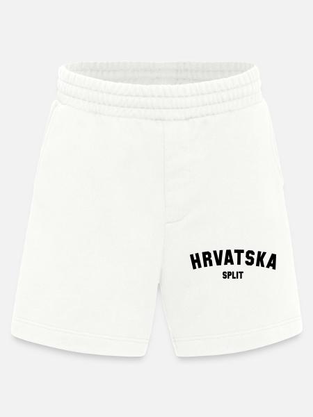 SPLIT, Hrvatska, Croatia, Croatia - Heavyweight Shorts - made by SPREAD - OFF WHITE