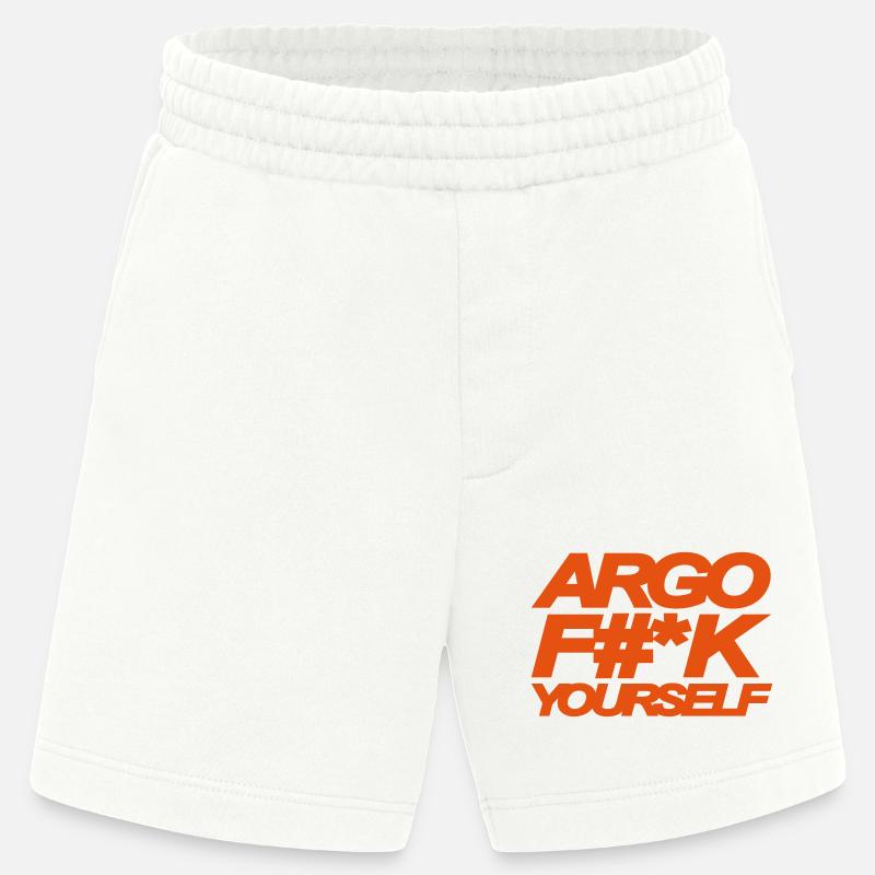 ARGO BAISE YOURSELF - Short bio épais fabriqué en UE - OFF WHITE