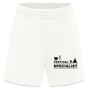Festival Specialist - Heavyweight Shorts - made by SPREAD  - OFF WHITE - Vorne