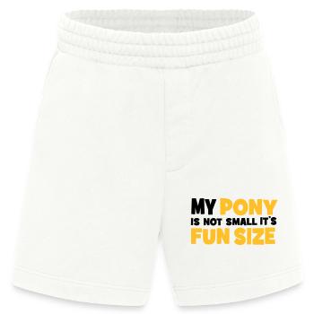 pony - Heavyweight Shorts - made by SPREAD  - OFF WHITE - Front