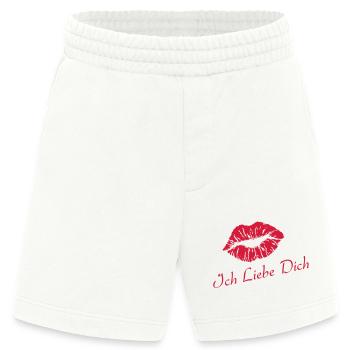 Ich Liebe Dich - Heavyweight Shorts - made by SPREAD  - OFF WHITE - Vorne