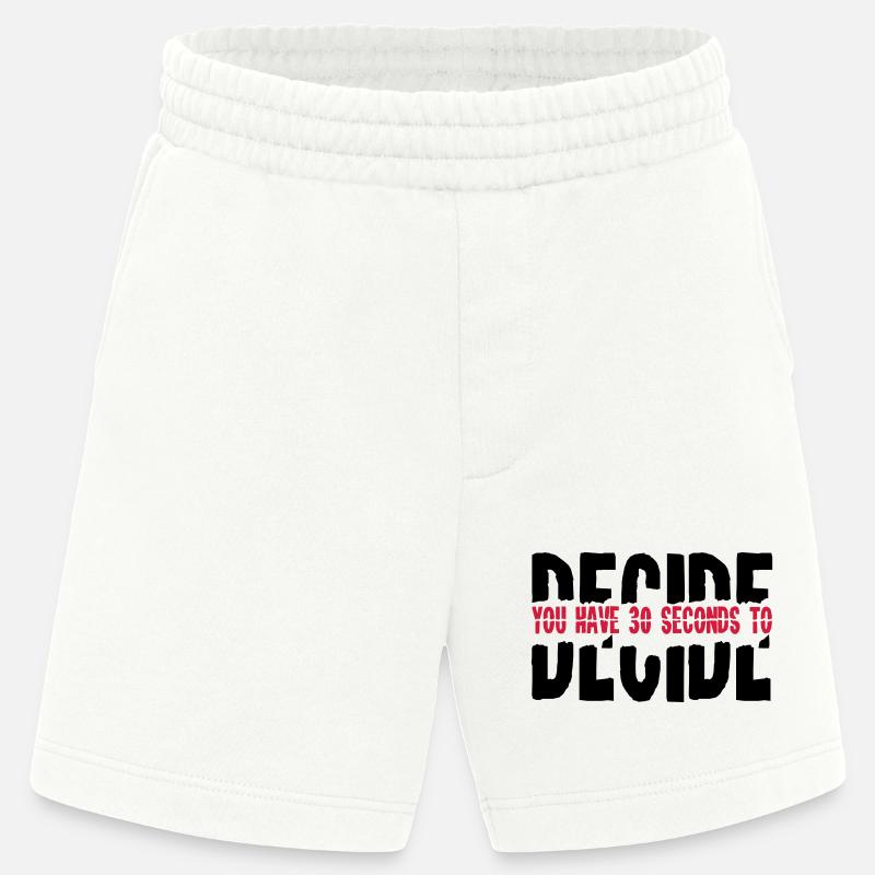 2541614 15682855 decide - Short bio épais fabriqué en UE - OFF WHITE