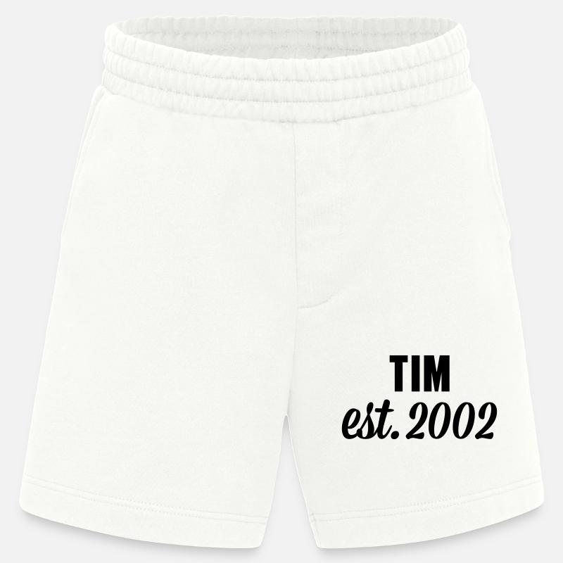 Tim est 2002 - Heavyweight Shorts - made by SPREAD  - OFF WHITE