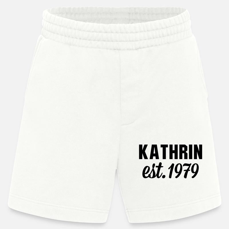 Kathrin est 1979 - Heavyweight Shorts - made by SPREAD  - OFF WHITE