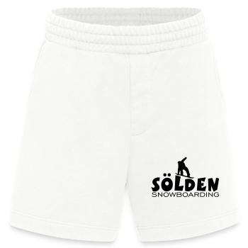 Sölden Snowboarding Snowboard Snowboarder - Heavyweight Shorts - made by SPREAD  - OFF WHITE - Vorne