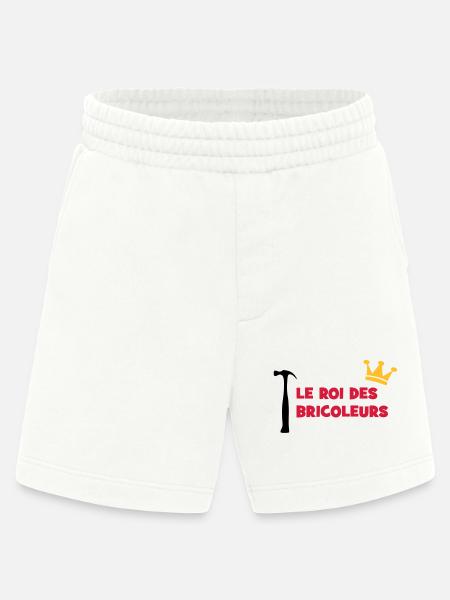 The King of Handymen - Heavyweight Shorts - made by SPREAD - OFF WHITE