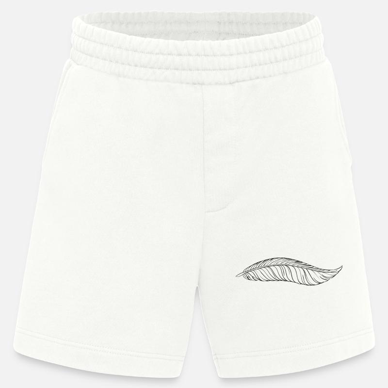 stylo - Short bio épais fabriqué en UE - OFF WHITE