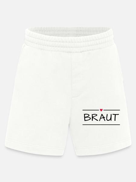 Fille de garçon - Short bio épais fabriqué en UE - OFF WHITE