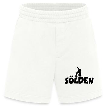 Sölden Snowboarding - Heavyweight Shorts - made by SPREAD  - OFF WHITE - Vorne