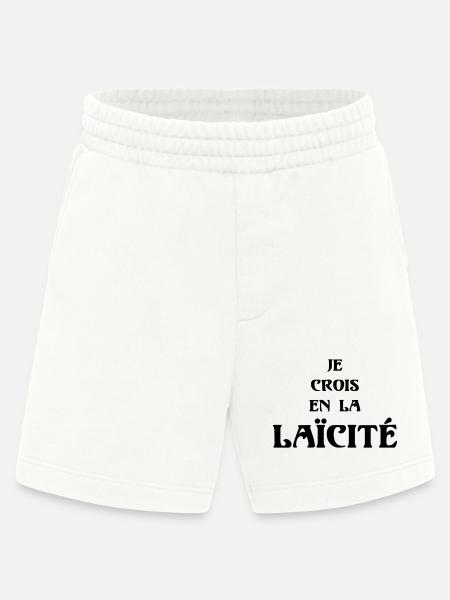 Secularism - Heavyweight Shorts - made by SPREAD - OFF WHITE